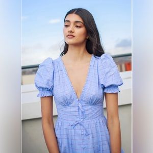 HHH hill house home bluebell plaid dress